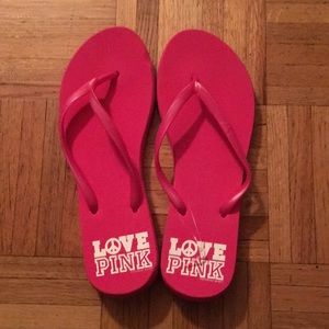 love pink sandals